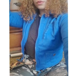 Blue 98% Cotton jacket